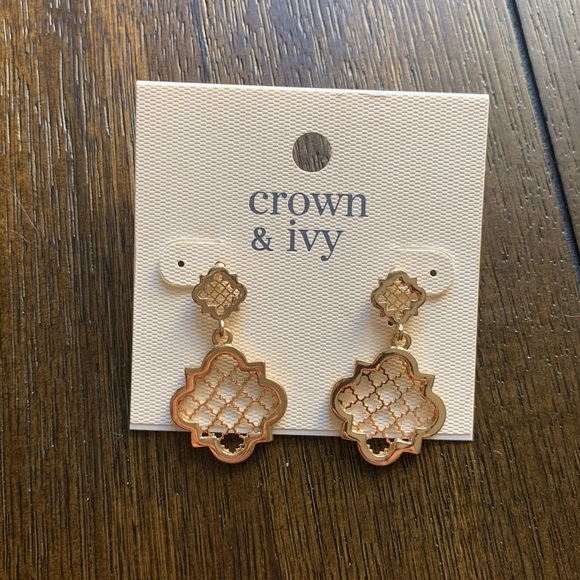 crown & ivy Jewelry - New Gold Boho Earrings